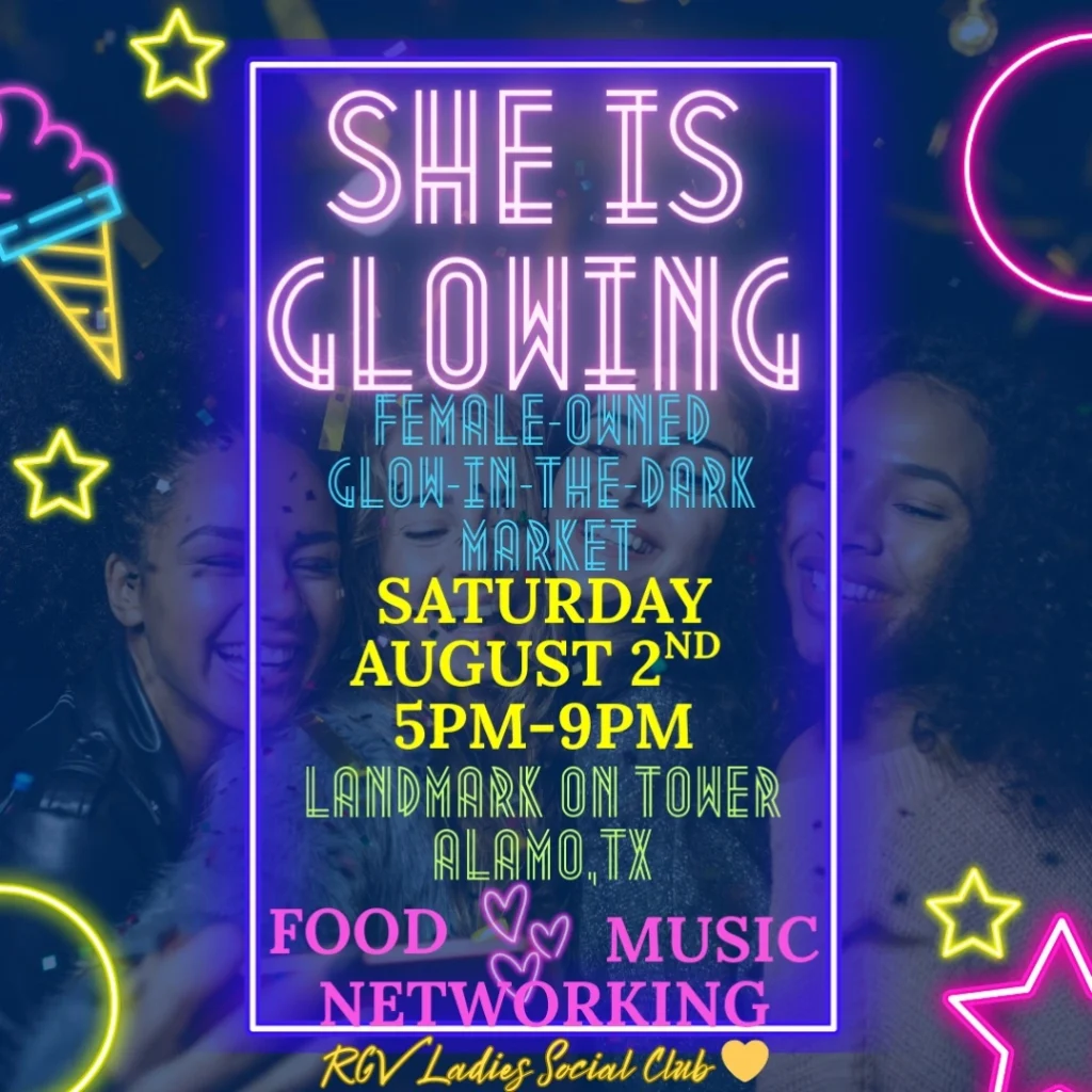 She Is Glowing Female Owned Glow In The Dark Market