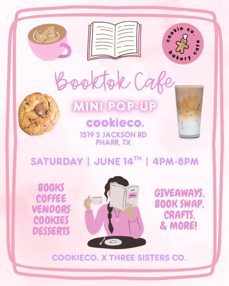 Booktok Cafe Mini Pop Up Market