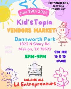 Kids Topia Vendors Market