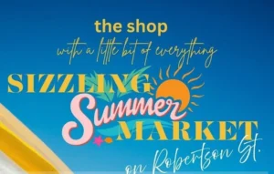Sizzling Summer Market On Robertson St