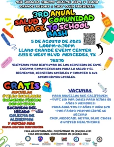3rd Annual Health Community Back To School Bash 1