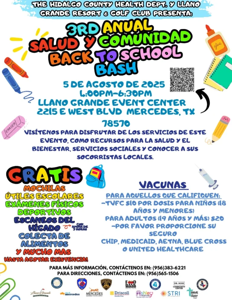 3rd Annual Health Community Back To School Bash 1