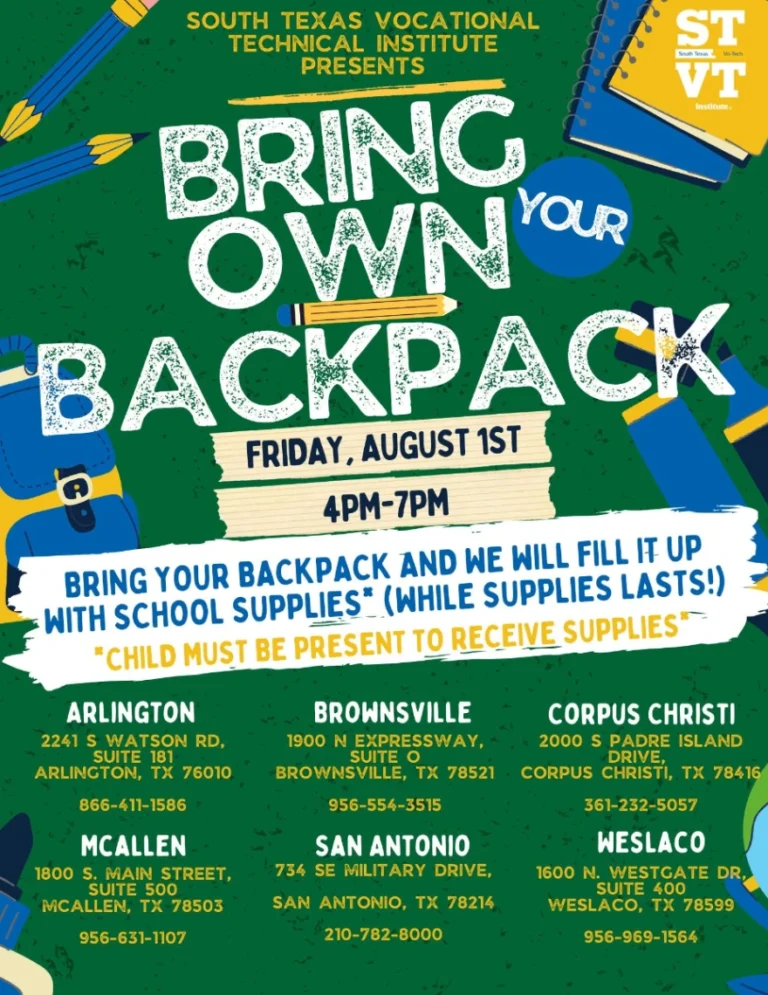 Bring Your Own Backpack Stvt Brownsville 1