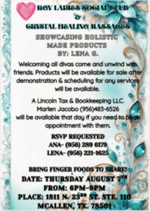 Crystal Healing Massages Showcasing Event 5