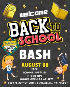 Selfies More Presents Back To School Bash