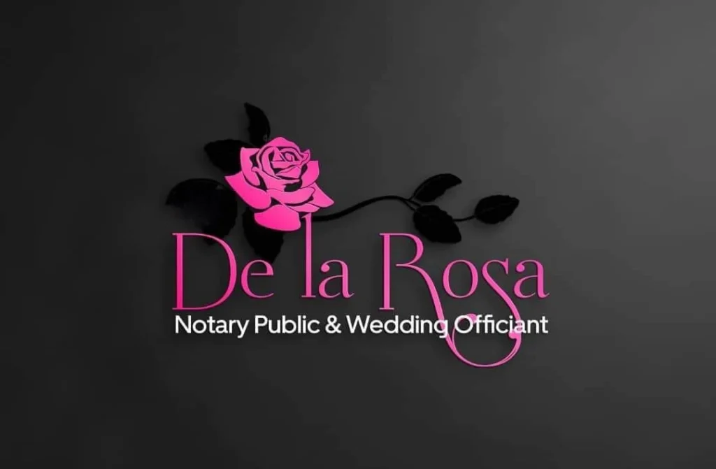 De La Rosa Notary Public Wedding Officiant