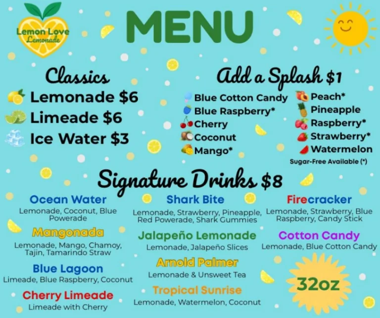Lemon Love Lemonade