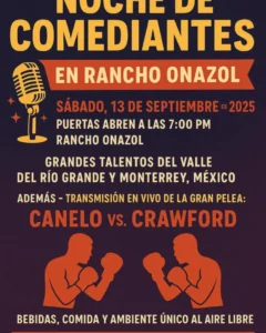 Noche De Comediantes En Rancho Onazol