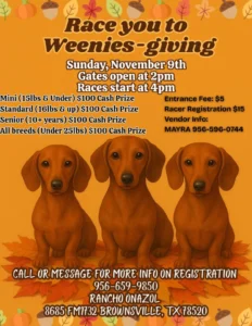 Race You To Weenies Giving