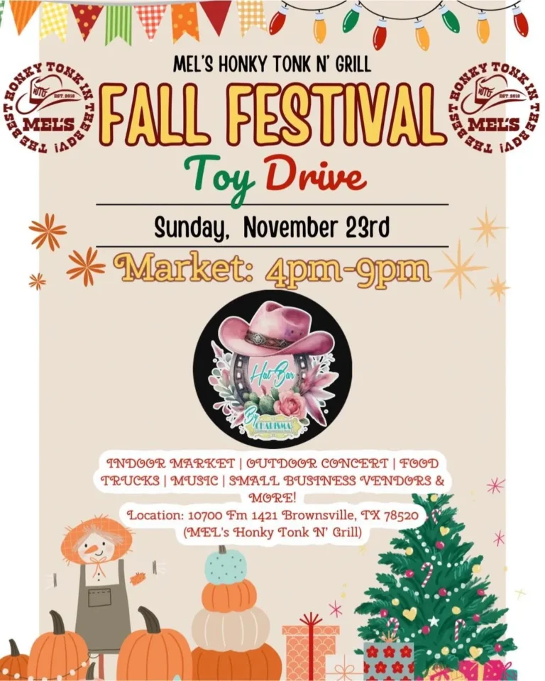 Fall Festival Toy Drive At Mels