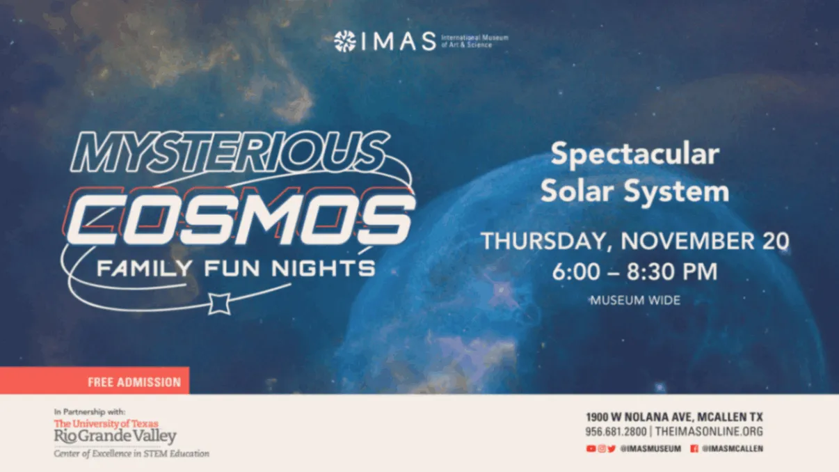 Mysterious Cosmos Family Fun Night - Spectacular Solar System | HeyWAGO