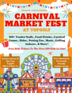 Carnival Market Fest At Topgolf