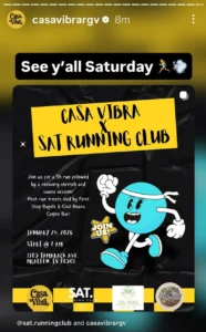 Casa Vibra X Sat Run Club