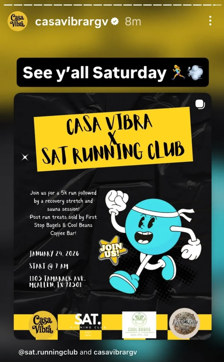 Casa Vibra X Sat Run Club