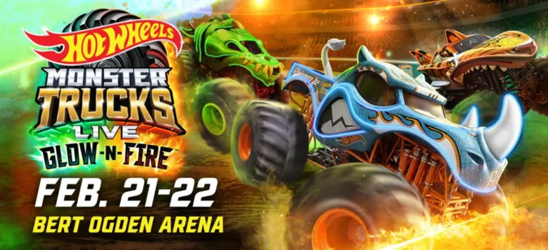 Hot Wheels Monster Trucks Live Glow N Fire