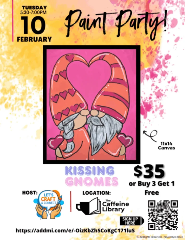 Paint Your Own Kissing Gnomes 1