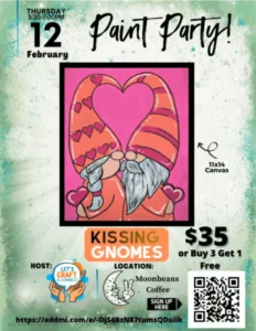 Painting Party At Moonbeans Coffee In Edinburg 1