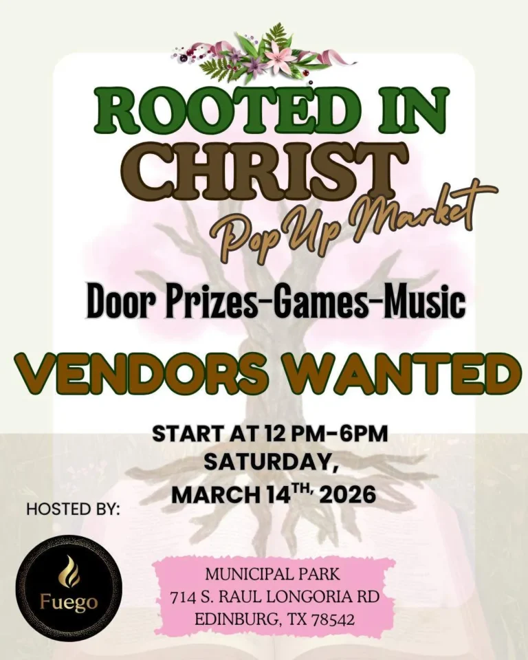 Rooted In Christ Pop Up Market