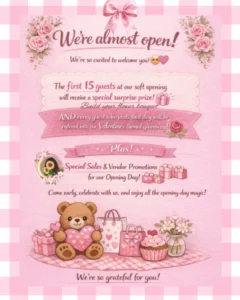 Sunflower Boutique Soft Opening 1