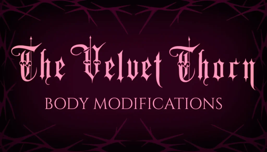 The Velvet Thorn Body Modifications