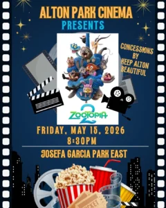 Alton Park Cinema showing Zootopia 2 - Image 01 (April 16, 2026)