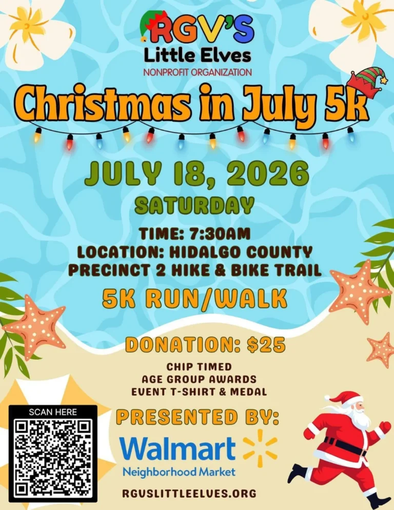 RGV’s Little Elves Fourth Annual Christmas in July 5K - Image 01 (April 24, 2026)