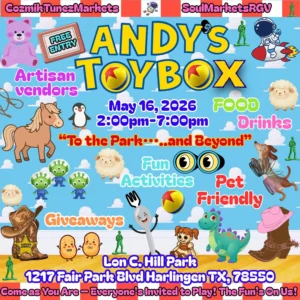 ANDY’S TOYBOX MARKET IS COMING TO LIFE - Image 01 (May 13, 2026)