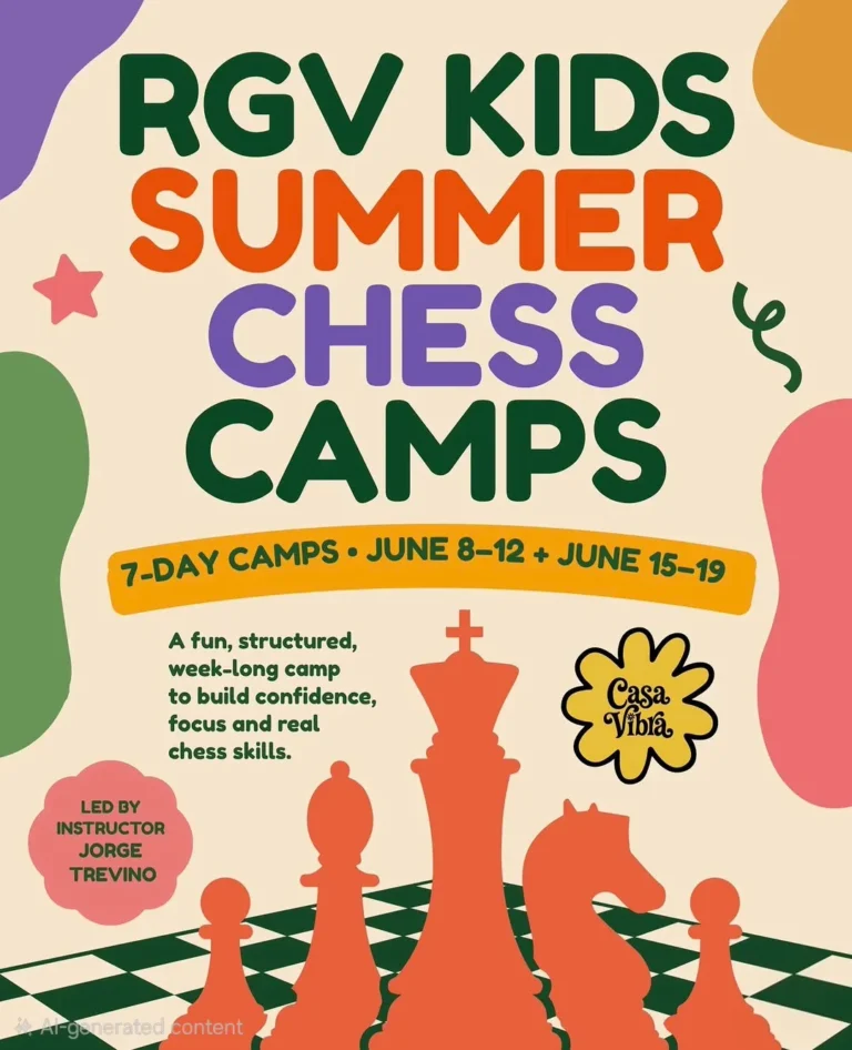 Casa Vivra RGV Kids Summer Chess Camp - Image 04 (May 17, 2026)