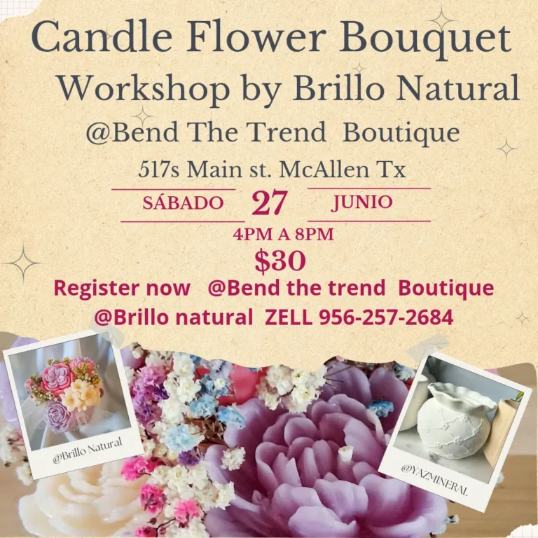 Candle flower bouquet - Image 01 (June 12, 2026)
