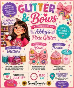 GLITTER & Bows - Image 01 (June 4, 2026)