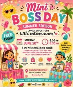MINI BOSS SUMMER 26′ EDITION IS HERE! - Image 01 (June 4, 2026)