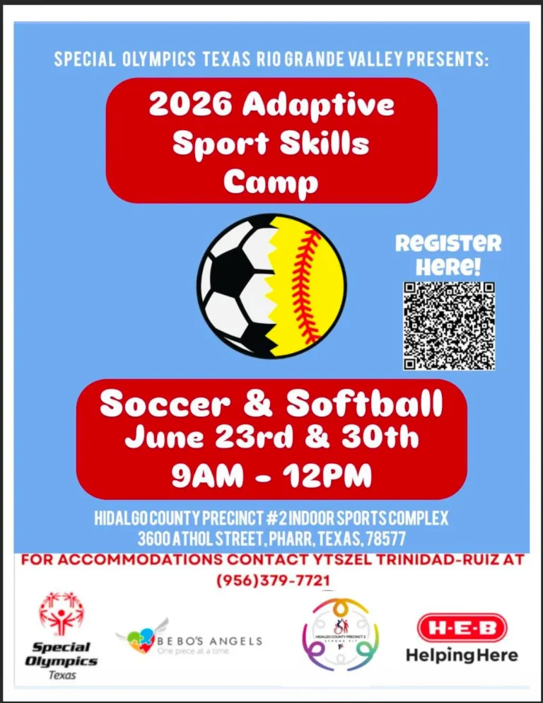 RGV 2026 Adaptive Sports Skills Camps Soccer & Softball - Image 01 (June 4, 2026)