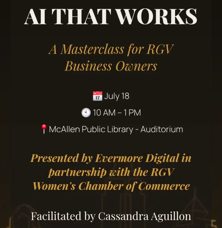 AI THATWORKS A Masterclass for RGV Business Owners - Image 01 (July 16, 2026)