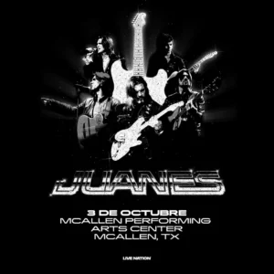 JUANES – LIVE IN MCALLEN - Image 01 (July 29, 2026)