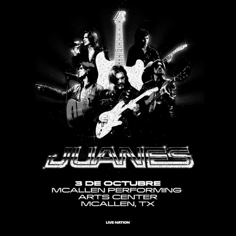 JUANES – LIVE IN MCALLEN - Image 01 (July 29, 2026)