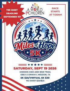 Miles of Hope 5K Run - Image 01 (July 29, 2026)