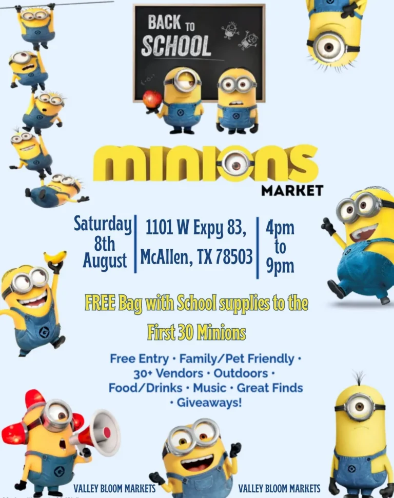 Back to School MINIONS - Image 01 (August 7, 2026)