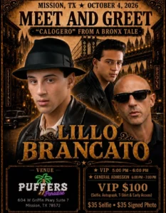MEET & GREET “CALOGERO” from a BRONX TALE - Image 01 (September 7, 2026)