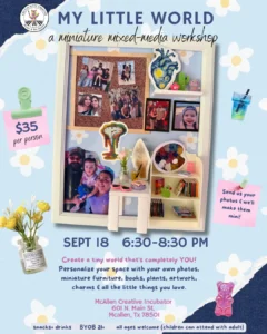 My Little World: mixed-media miniature workshop - Image 01 (September 12, 2026)