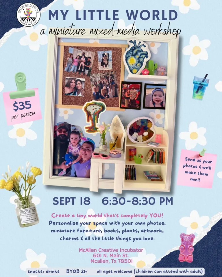 My Little World: mixed-media miniature workshop - Image 01 (September 12, 2026)