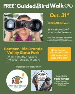 Guided Bird Walk in Mission, TX - Image 01 (October 26, 2026)
