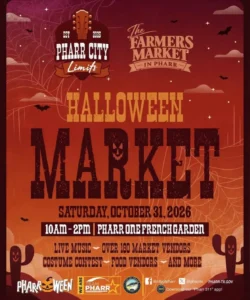 The Farmers Market in Pharr-Halloween Market - Image 01 (October 16, 2026)