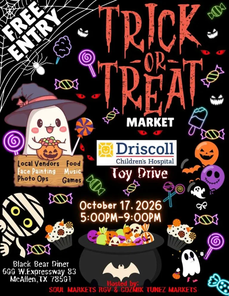 Trick or Treat Market and Toy Drive at The Black Bear Diner - Image 01 (October 14, 2026)